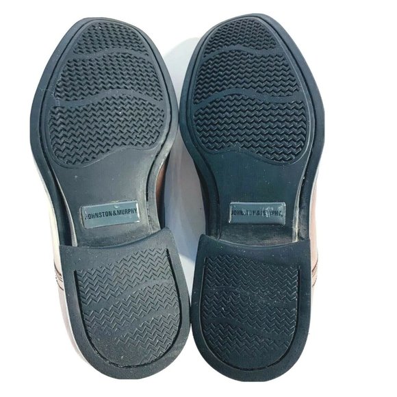 Johnston & Murphy Shoes Men's Size 10 M Leather Lace Up Brown Brazil 207426 - Picture 9 of 11